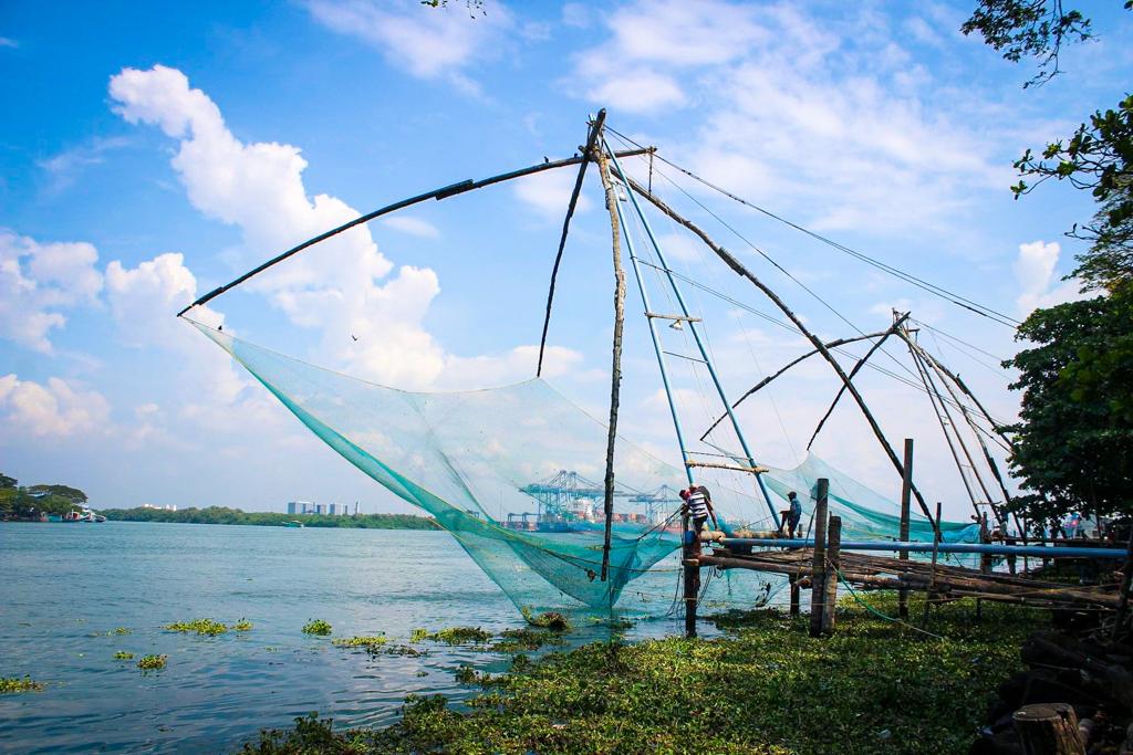 Chinese Fishing Nets in Kerala