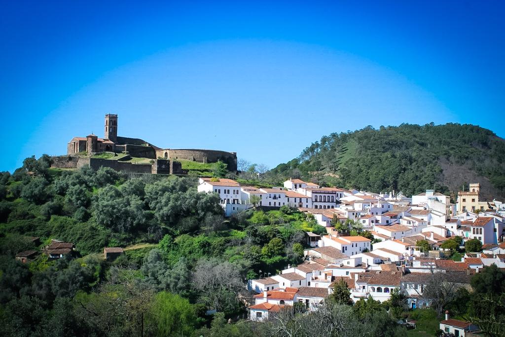 white villages in Huelva region