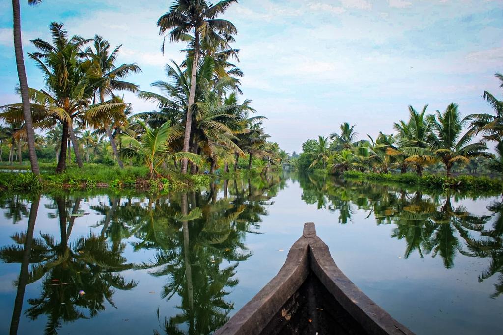 Backwaters in Kerala