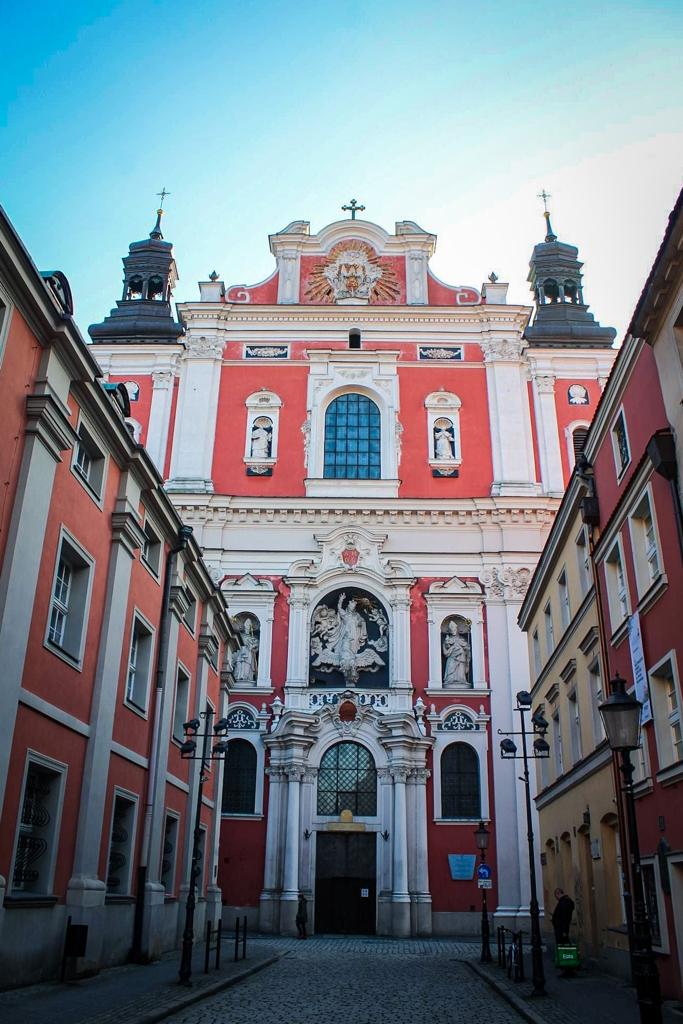 the parish church in Poznan