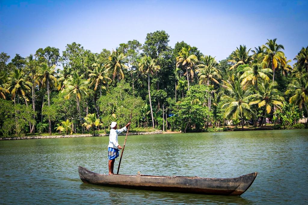 Backwaters in Kerala