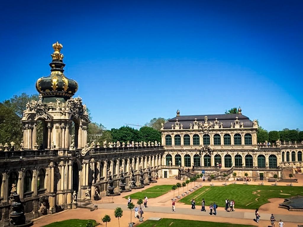 Top sights in Dresden while visiting the city for weekend trips from Berlin: Zwinger