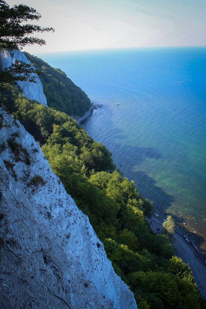 Chalk cliffs in Jasmund National Park on Rügen Island