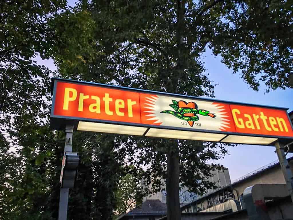 Prater is the oldest beer garden in Berlin