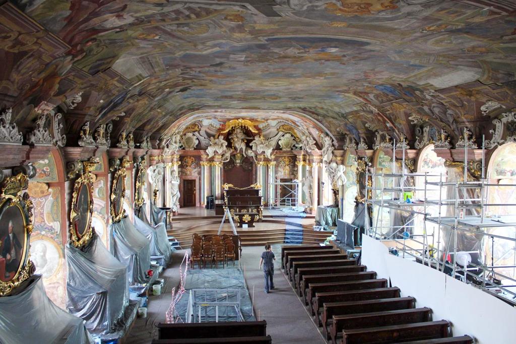 Ceremonial Hall at Wroclaw University 