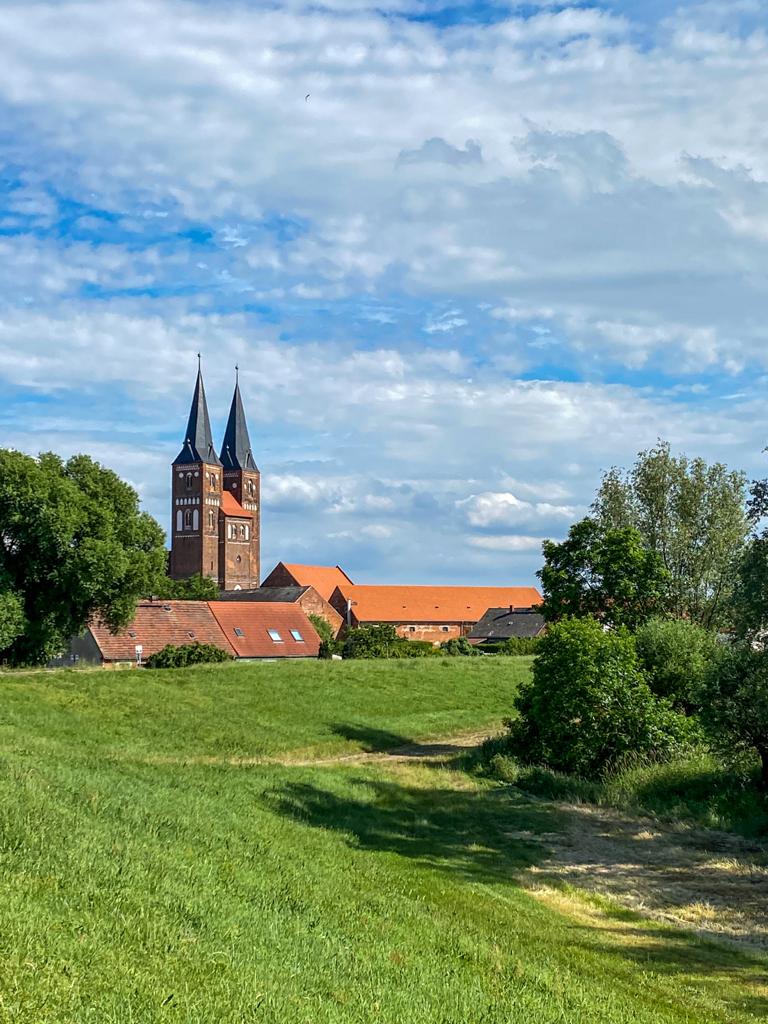 Biking in Germany in the area of Elbe-Havel-Winkel