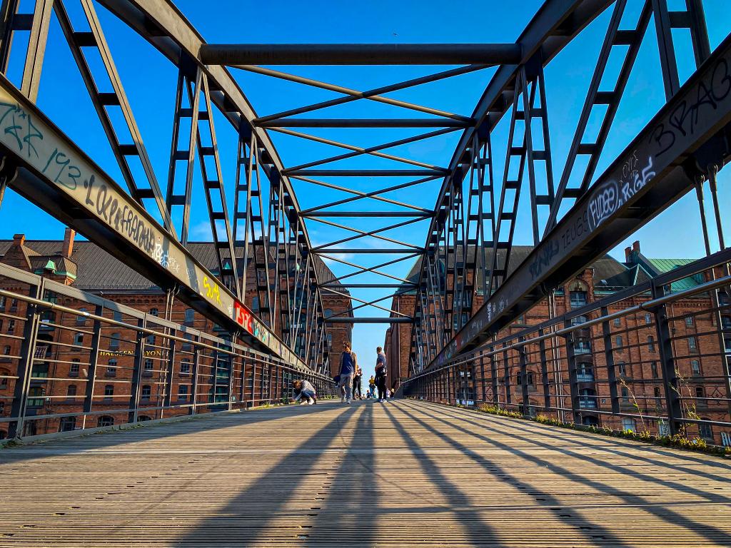 Speicherstadt in Hamburg is a UNESCO World Heitage Site