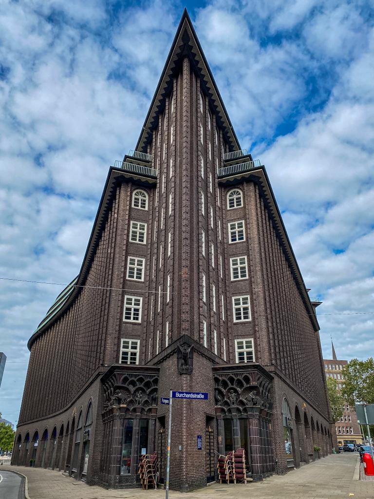 Chilehaus is a landmark in Hamburg