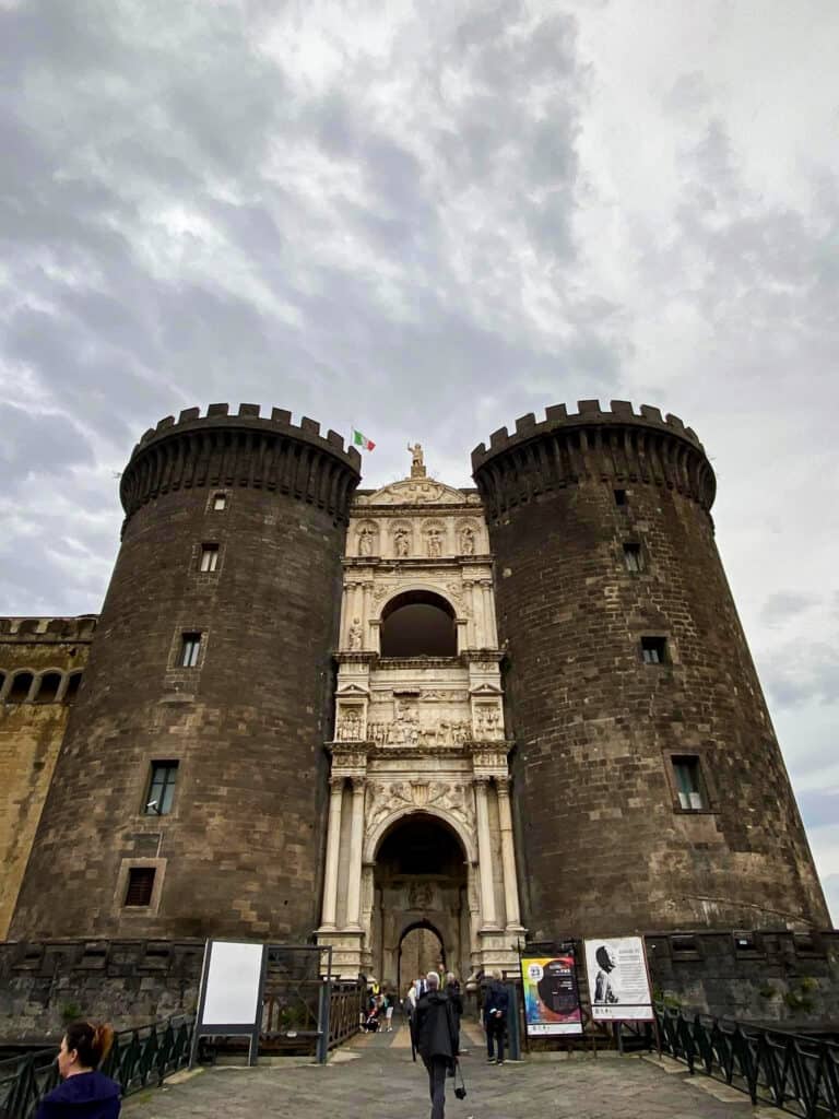Castel Nuovo is one of many castles in and around Naples