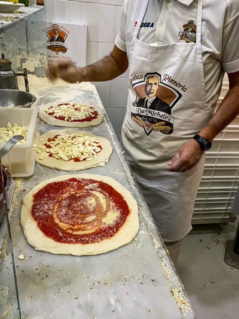 Da Michele serves some of the best pizza in naples