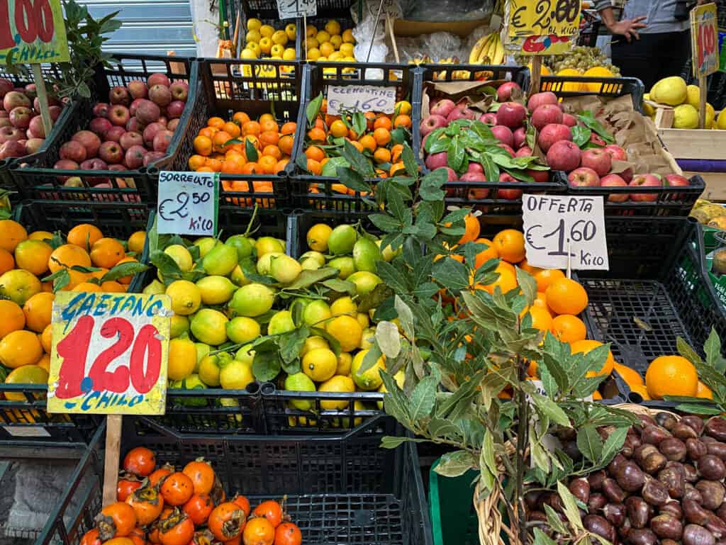 Street life in Naples