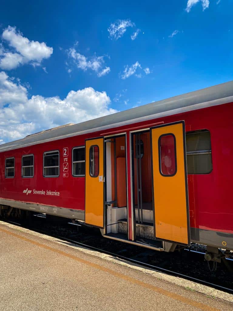 Regular trains on the Bohinj Railway