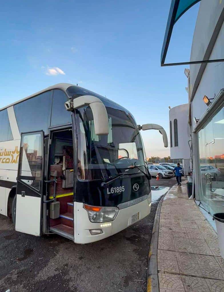 Jeddah to Al Ula by bus