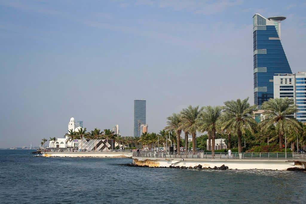 The Corniche is one of the places to visit in Jeddah