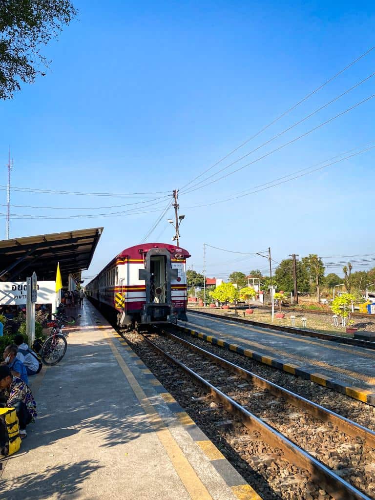 You can take the train from Bangkok to visit the Temples in Ayutthaya